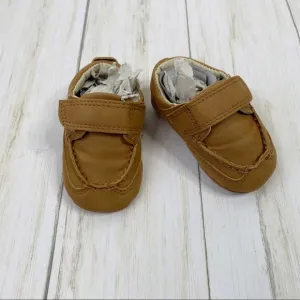 Cole Hann Tan Brown Mini Johnny Loafers