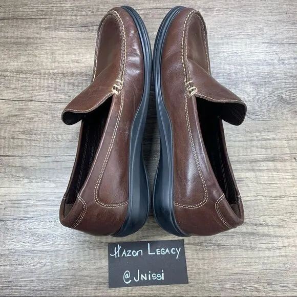 Cole Haan~”Keating Venetian II”~Men’s~Slip On Loafers~Chestnut~(C11404) Size 9M