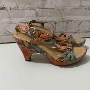 Colorful Strappy Women's Sandals