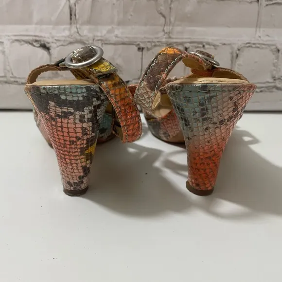 Colorful Strappy Women's Sandals