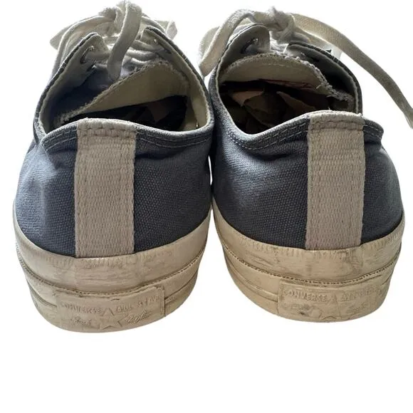 Comme des Garçons Play x Converse Chuck 70 Low Sneakers Gray Black Size 11