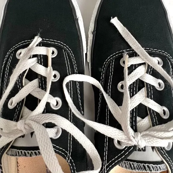 Converse All Star Black &amp; White Canvas Low-Top CVO Ox Unisex Sneakers Size 11