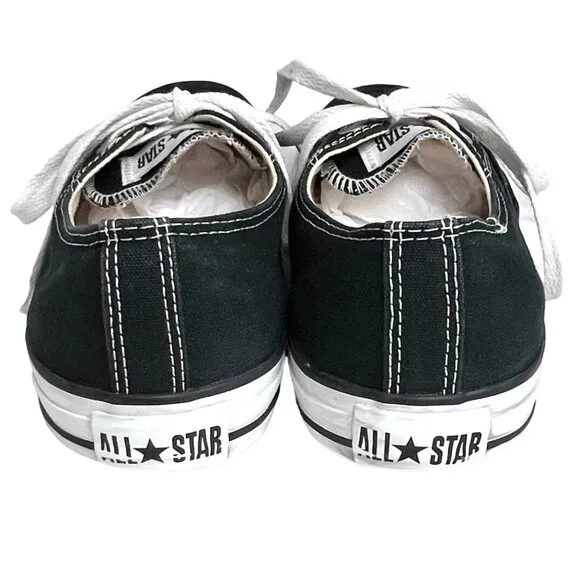 Converse All Star Black &amp; White Canvas Low-Top CVO Ox Unisex Sneakers Size 11