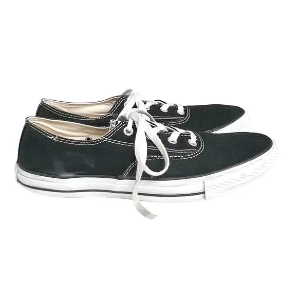 Converse All Star Black &amp; White Canvas Low-Top CVO Ox Unisex Sneakers Size 11