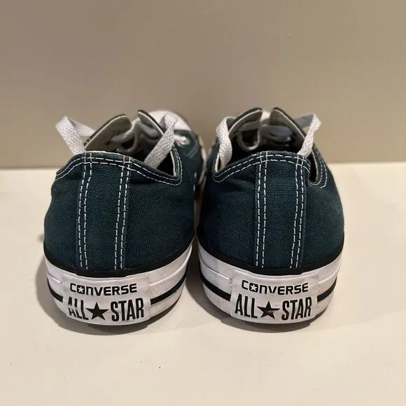 Converse All Star Chuck Taylor Mens 6‎ Women 8 157647F Dark Teal Canvas Sneakers