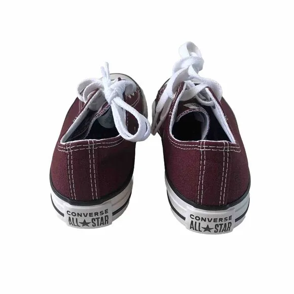 Converse All Star Ox Canvas Sneaker 'Deep Bordeaux Youth Size 2 - 20.5 CM New