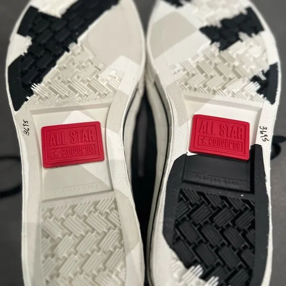 Converse Black and White Canvas Sneakers