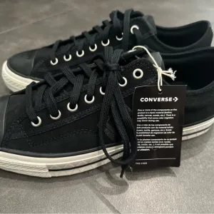 Converse Black and White Canvas Sneakers