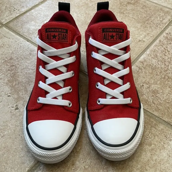 Converse Boys CTAS Ollie Mid Canvas Sneakers