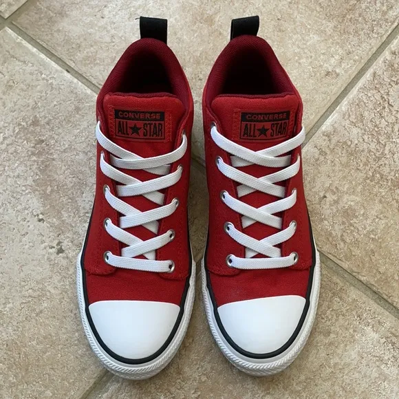 Converse Boys CTAS Ollie Mid Canvas Sneakers