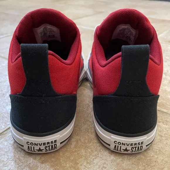 Converse Boys CTAS Ollie Mid Canvas Sneakers