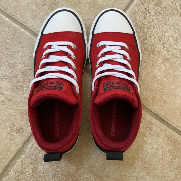 Converse Boys CTAS Ollie Mid Canvas Sneakers