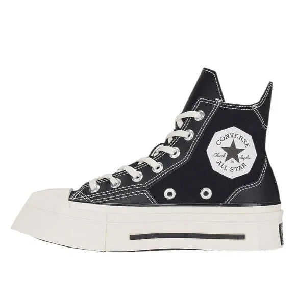 Converse Chuck 70 De Luxe Squared in Black Egret 10.5 Mens New with Box