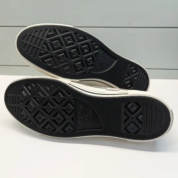 Converse Chuck 70 Hacked Heel High Tear Away Light Bone Casual Smile Sneakers