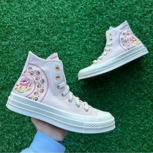 💝Converse Chuck 70 Hi Blush Hush / Royal Flush