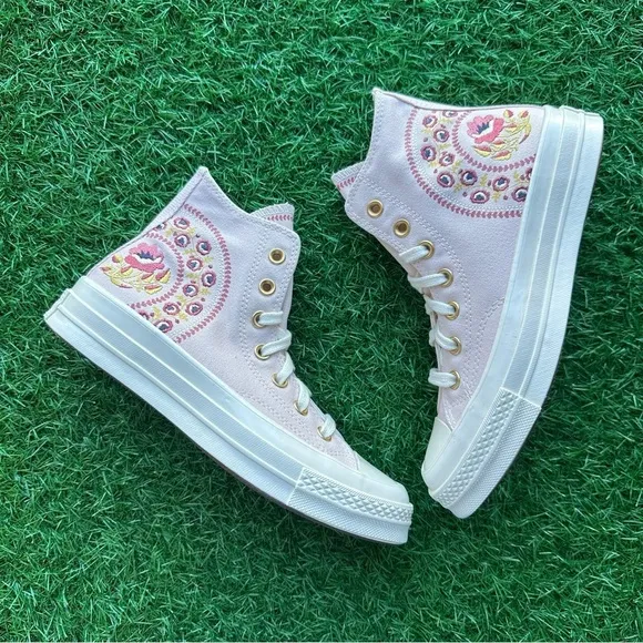 💝Converse Chuck 70 Hi Blush Hush / Royal Flush