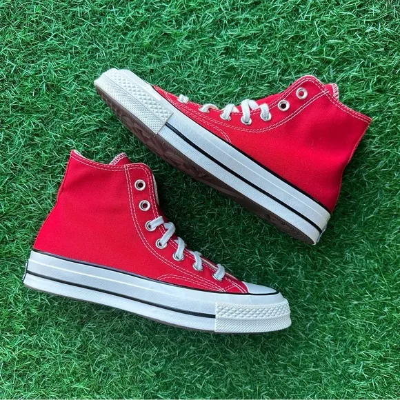 💝Converse Chuck 70 Hi Enamel Red