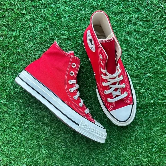 💝Converse Chuck 70 Hi Enamel Red