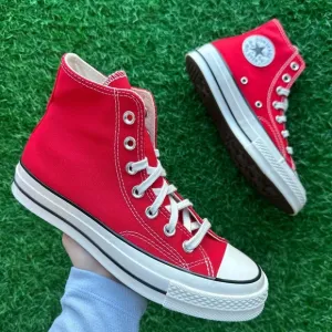 💝Converse Chuck 70 Hi Enamel Red
