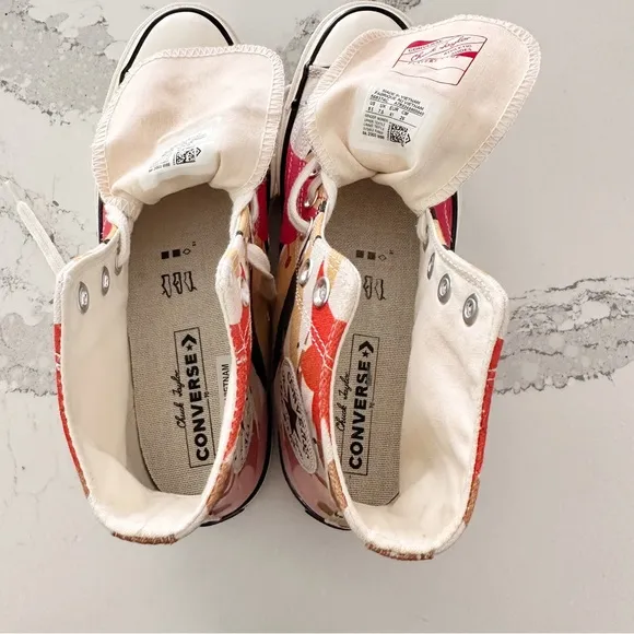 Converse Chuck 70 High Vintage Floral Sneakers
