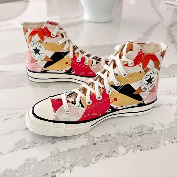 Converse Chuck 70 High Vintage Floral Sneakers