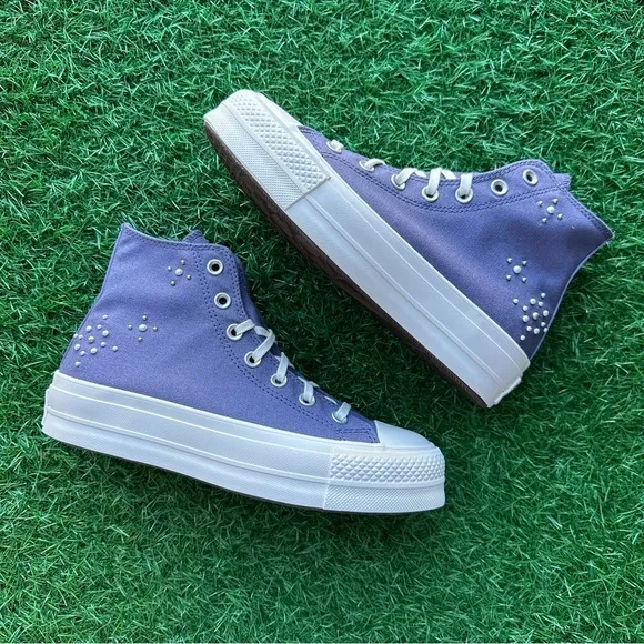 💝Converse Chuck Taylor All Star Ctas Lift Hi Lavender Ashe