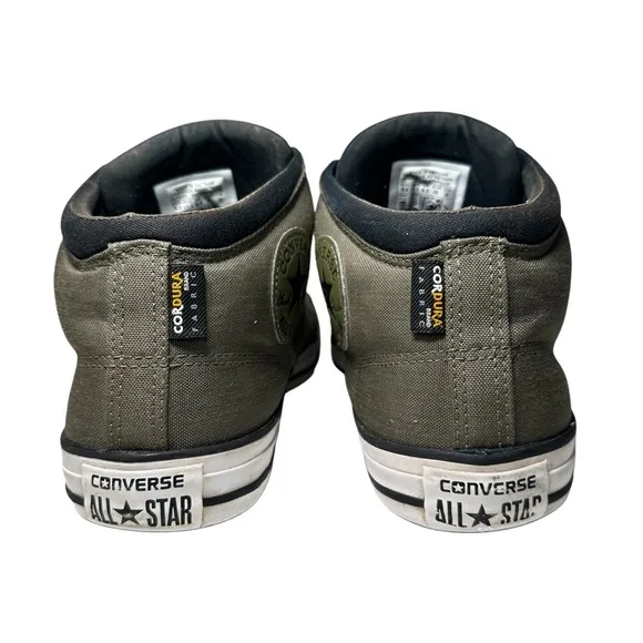 Converse Chuck Taylor All Star High Street Olive Green/Black Shoes- Mens 9.5