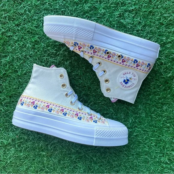 🎁Converse Chuck Taylor All Star Lift Hi Floral