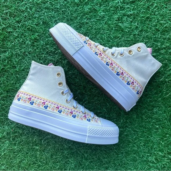 🎁Converse Chuck Taylor All Star Lift Hi Floral