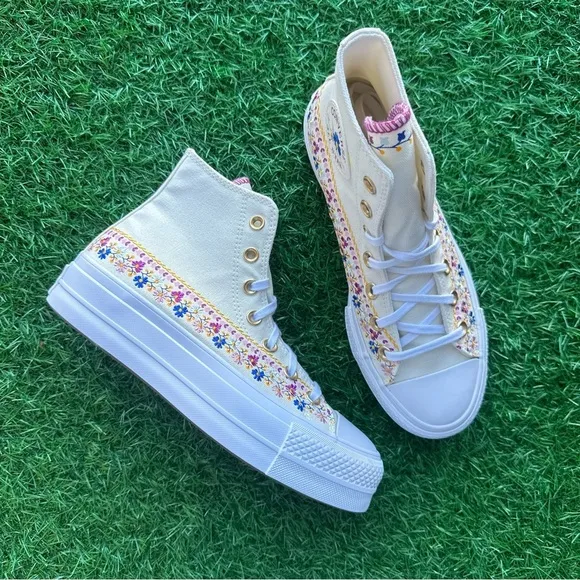 🎁Converse Chuck Taylor All Star Lift Hi Floral