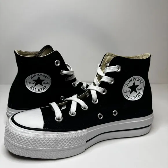 Converse Chuck Taylor All Star Lift - Women's Lace-Up Canvas Sneakers Size 6.5