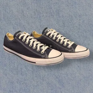 Converse Chuck Taylor All Star Low-Top Sneakers | Navy Blue | Men’s Size 9.5