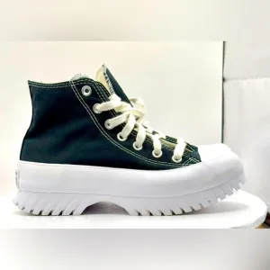 Converse Chuck Taylor All Star Lugged 2.0 High Top Sneakers Black Unisex Wmns 7