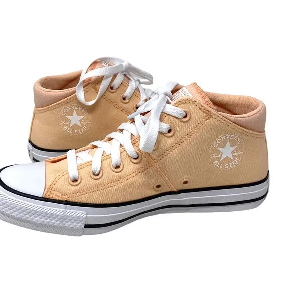Converse Chuck Taylor All Star Madison Mid Sneakers Women's Coral Canvas A05002F