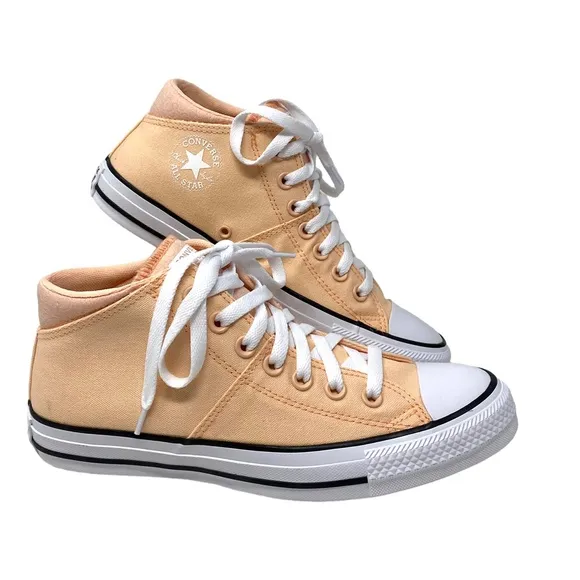 Converse Chuck Taylor All Star Madison Mid Sneakers Women's Coral Canvas A05002F