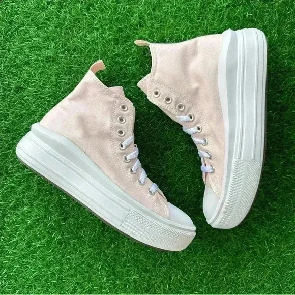 Converse Chuck Taylor All Star Move Hi Decade Pink