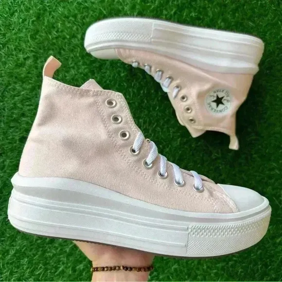 Converse Chuck Taylor All Star Move Hi Decade Pink