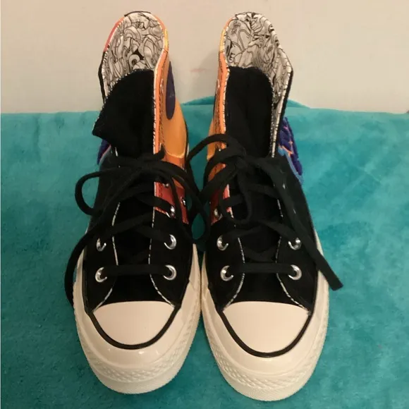 CONVERSE CHUCK TAYLOR  SPACE JAM LEBRON JAMES HIGH TOP SNEAKERS Sz M6/W 8