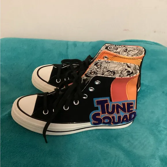 CONVERSE CHUCK TAYLOR  SPACE JAM LEBRON JAMES HIGH TOP SNEAKERS Sz M6/W 8