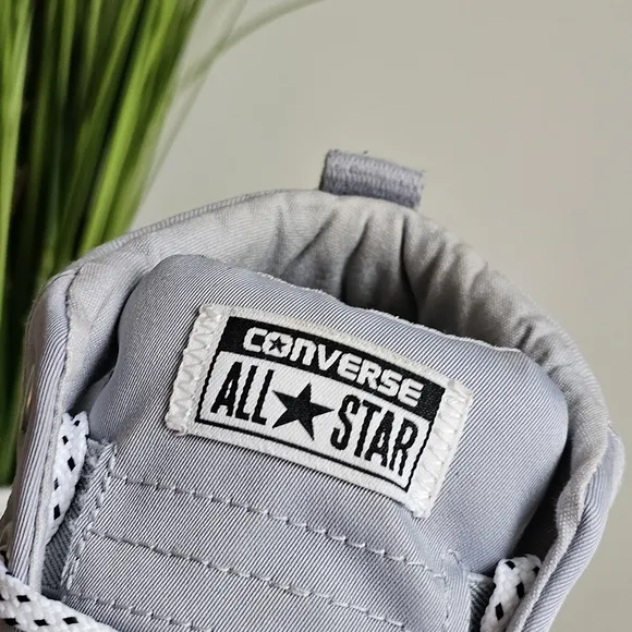 Converse Chuck Taylor Street Mid Casual Sneakers from Finish Line Gray M 10/W 12