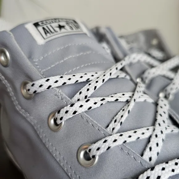 Converse Chuck Taylor Street Mid Casual Sneakers from Finish Line Gray M 10/W 12