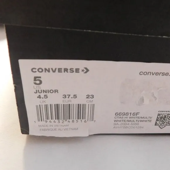 CONVERSE Chuck Taylor Unicorn Logo Sneakers NEW