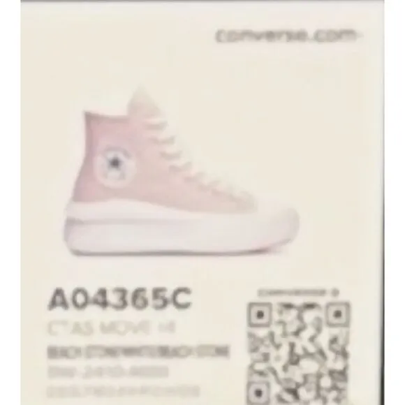 Converse Chuck Taylor All Star Move Platform High Beach Stone Sneakers A04365C
