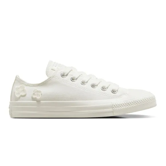Converse CTAS 3D Floral OxWomen's White Sneakers NEW size 9.5