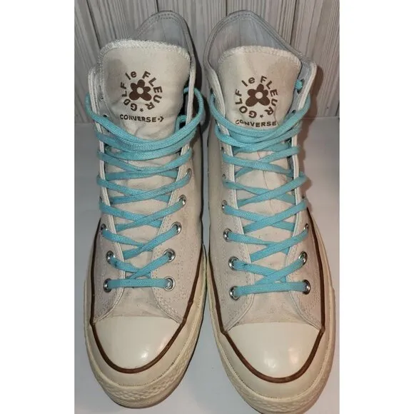 Converse Golf Le Fleur Hi Top Sneakers M-11, W-13 EUC Tyler‎ the Creator