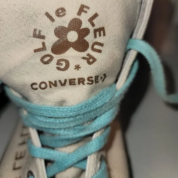 Converse Golf Le Fleur Hi Top Sneakers M-11, W-13 EUC Tyler‎ the Creator