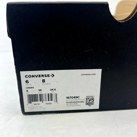 Converse NEW Unisex All Star Disrupt CX Sneakers