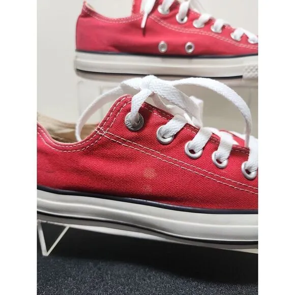 Converse Red  All Star Women's Size 7