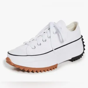 Converse Run Star Hike Low Sneakers - US Men's8.5   - Canvas White
