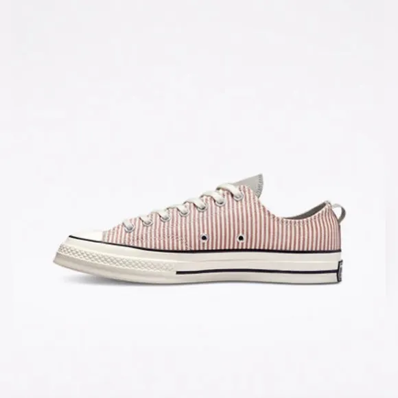 Converse Unisex Chuck 70 Crafted Low Top Stripe Sneakers Sz W 10.5 M 8.5 NEW